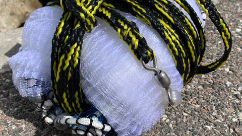 Fitec GS-1500 Ultra Spreader Cast Net #10580, 8 ft. 3/8" Sq. Mesh