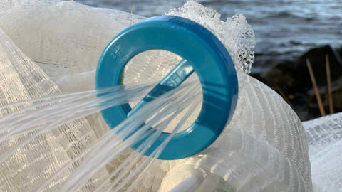 Joy Fish Minnow Cast Nets CBT-M10, 10 ft. Radius, 1/4" Sq. Mesh