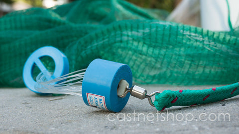 Bait Buster Bait Cast Nets CBT-BBA7, 7 ft. Radius, 1/2" Sq. Mesh