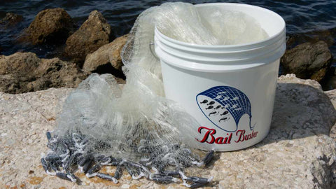 Bait Buster Menhaden Cast Nets CMN-BB10, 10 ft. Radius, 5/8" Sq. Mesh