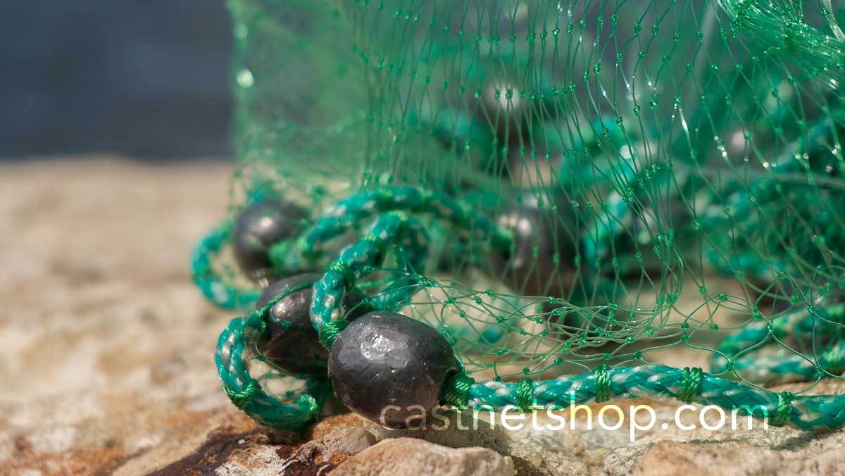 8 fishing net Bait Buster Bait Cast Nets 3/8" Sq. Mesh A professional guide Light Weight Mono Cast Net,