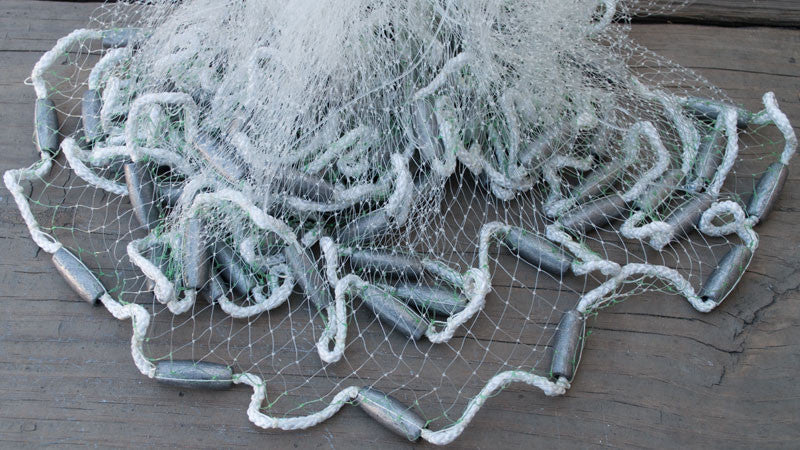 Lee Fisher CBT-S6 Mono Cast Net 6 Feet 3/8 Inch