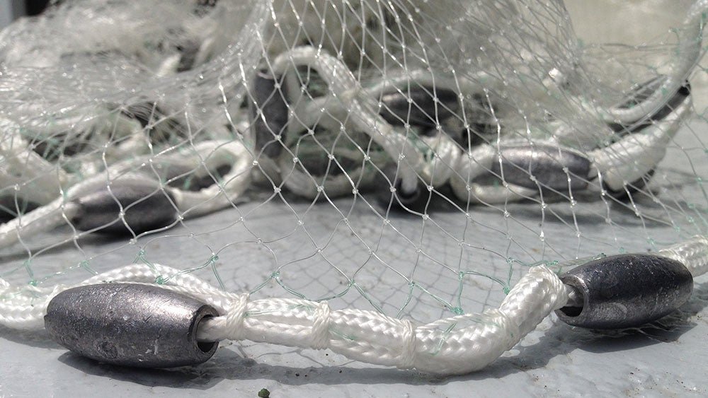 Lee Fisher CBTSA4 4 Ft 1/2" Mako Cast Net 1 Lb Per Ft - Foto 5